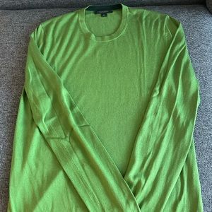 Banana Republic Green Silk Cashmere Sweater, great condition